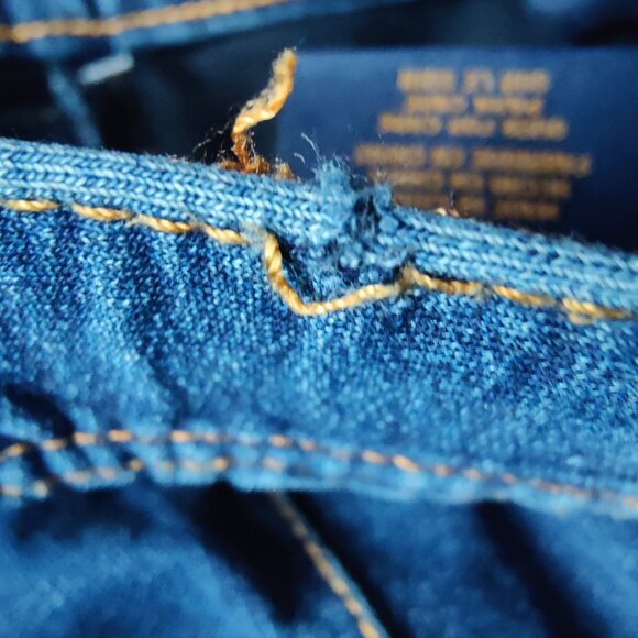 NWT Women's Seven7 Jeans Lounge Jeggings Indigo Dark Wash Knit Denim Size P/P - Picture 3 of 12